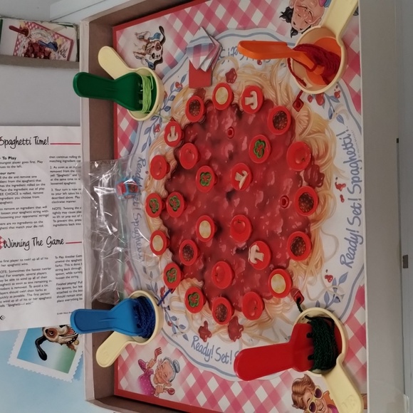 Vintage 1989 Ready! Set! Spaghetti Board Game - Picture 3 of 15